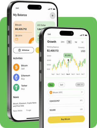 Evorax trading platform with live market data